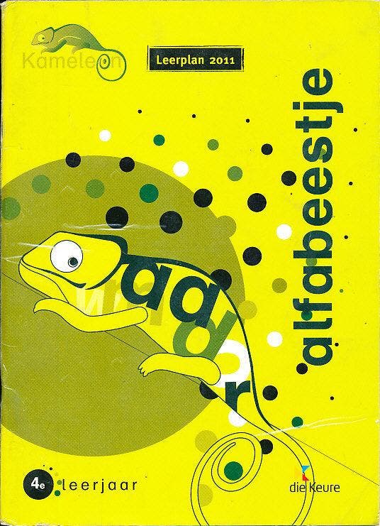 Kameleon Alfabeestje 4e Leerjaar, Livres, Livres scolaires, Envoi