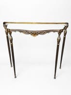Wandtafel - Messing, Verguld messing - console-tafel