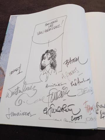 LArbre des deux Printemps + dédicace + 15x signatures - C -, Livres, BD