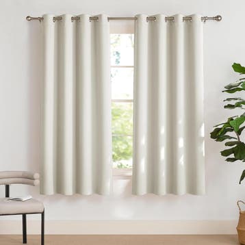 Rideaux occultants Beige 140x160cm - Seconde chance eco, Huis en Inrichting, Verzenden, Nieuw
