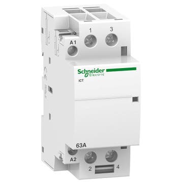 Schneider Electric ICT 63A Dual NO Modulaire Contacteur -, Verzenden