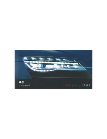 2014 AUDI R8 LMX BROCHURE DUITS, Ophalen of Verzenden, Nieuw