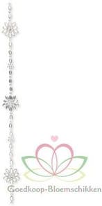 Strassband Zilver of Goud 5 cm 0,50 meter per rol, Nieuw