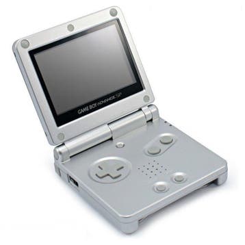 Nintendo Game Boy Advance SP Silver (Nette Staat), Ophalen of Verzenden