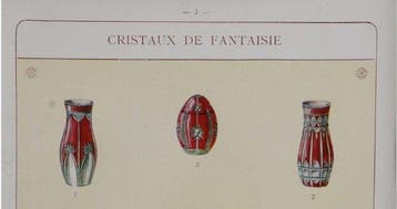 Val Saint Lambert - Hubert Fouarge - Vase - M.K.M - Cristal, Antiquités & Art