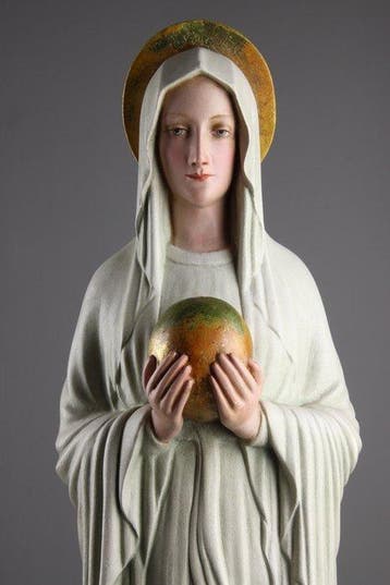 Dupon Brugge - Beeld, 73cm - Mary Queen of the World - 73 cm