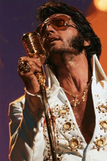 Iconica - Elvis - unique 1/1 XXL (150 x 100 cm)