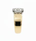 Bague - 14 carats Or jaune, Or blanc - 7.01ct. tw. Diamant, Nieuw