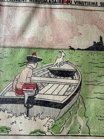 Petit XX 27 janvier 1938- en route pour l Île Noire - 1938
