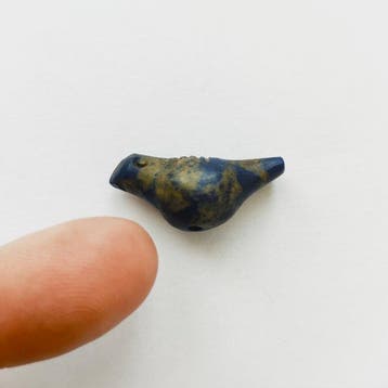 Zijderoute, Centraal-Aziatisch lapis lazuli XS Vogel Kraal