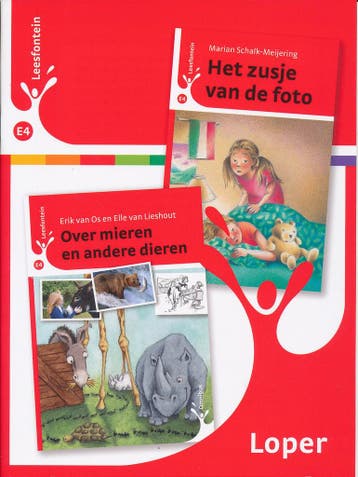 Leesfontein loper E4 (per stuk) zie omschrijving, Verzenden, Nieuw