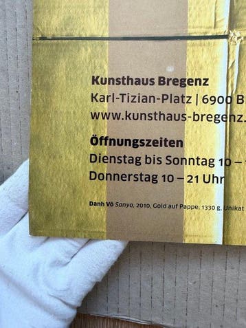Danh Võ - Kunsthaus Bregenz, 2012, Exhibition Poster,