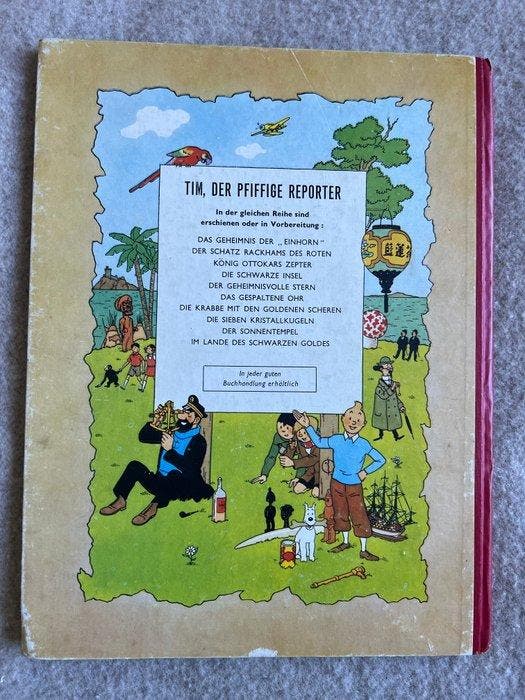 Tim, der pfiffige Reporter - Der Schatz Rackhams des Roten -, Livres, BD