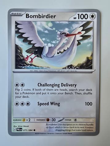 BOMBIRDIER (PITCH BLACK 071/084) (TRADING CARD), Gebruikt