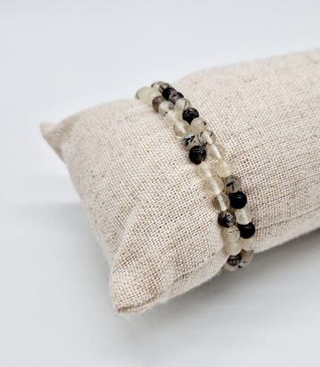 Toermalijnkwarts armband 4mm, Ophalen of Verzenden