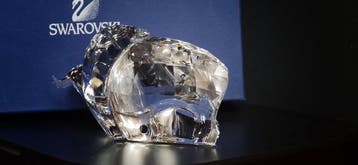 Swarovski - Beeldje - The Buffalo - 624598 - Box +