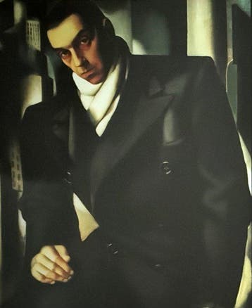 Tamara de Lempicka - “Man with a Hat (Tamaras first