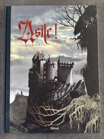 André Houot - Asile ! + dédicace - C - TL N/B - 1 Album -, Nieuw