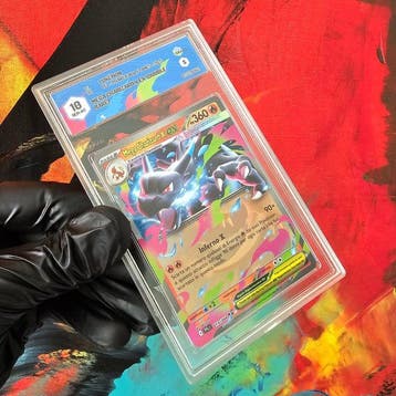 Pokémon Graded card - Mega Charizard X Ex (Double Rare) -, Hobby en Vrije tijd, Nieuw