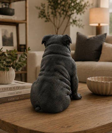 Statue, limited edition, collectible art, British Bulldog,