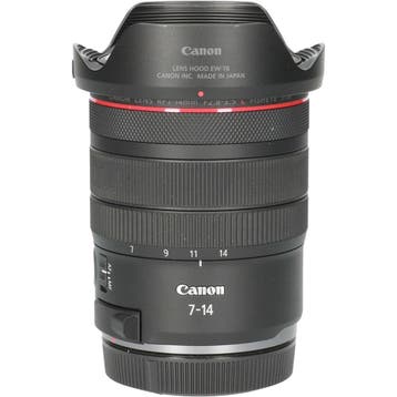 Tweedehands Canon RF 7-14mm f/2.8-3.5 L Fisheye STM CM7998, Ophalen of Verzenden, Gebruikt, Overige typen, Zoom