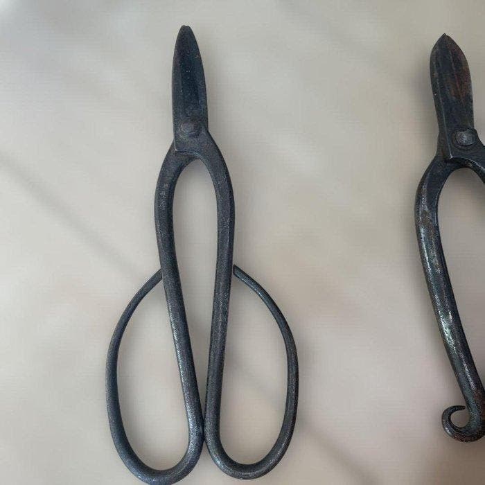 Traditional Bonsai Pruning Shears Set — 4 Hand-Forged Garden, Antiquités & Art, Antiquités | Assiettes décoratives & Carrelages