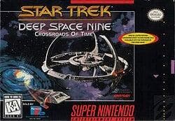 Star Trek Deep Space Nine Crossroads of Time + Handleidin..., Games en Spelcomputers, Games | Nintendo Super NES, Zo goed als nieuw