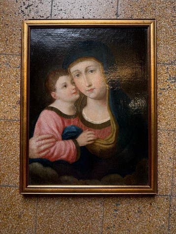 Italiaanse school (XVIII) - Madonna con Bambino