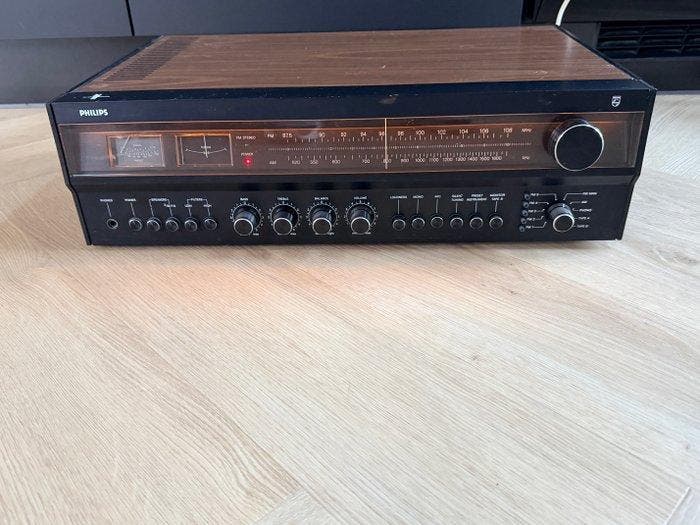 Philips - 22AH777 Récepteur stéréo à semi-conducteurs, TV, Hi-fi & Vidéo, Radios