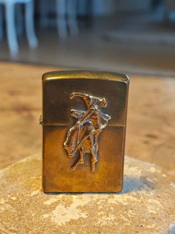 Zippo - Marlboro cowboy - brass - Aansteker - Messing, Nieuw