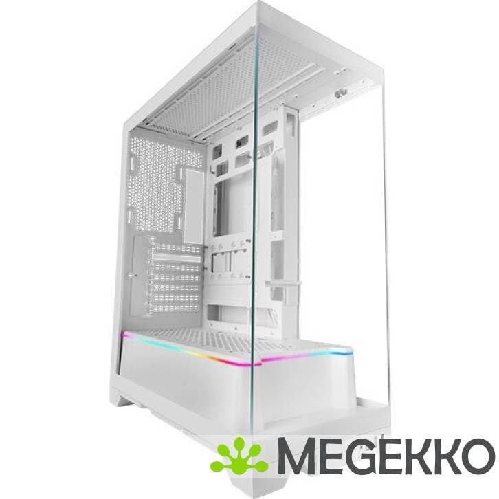 Mars Gaming MC-PRISMA Midi Tower Wit, Computers en Software, Computerbehuizingen, Nieuw, Verzenden