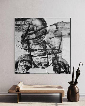 Timo Wedell - Shadows and Light - XXL - Abstract Klein