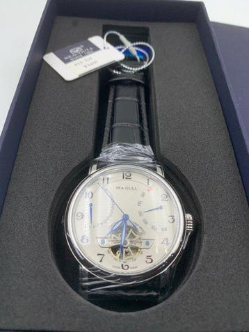 SEA-GULL - Flywheel Double Retrograde Mechanical Watch, Nieuw