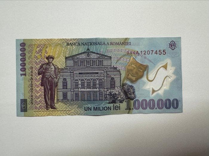 Roemenië. - 1.000.000 Lei 2004 - Pick 116a (Zonder, Timbres & Monnaies, Billets de banque | Europe | Billets non-euro