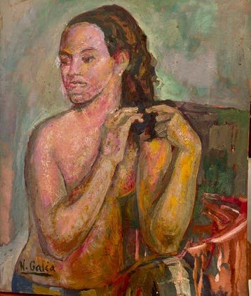 Narcís Galiá (1925-2021) - La toilette