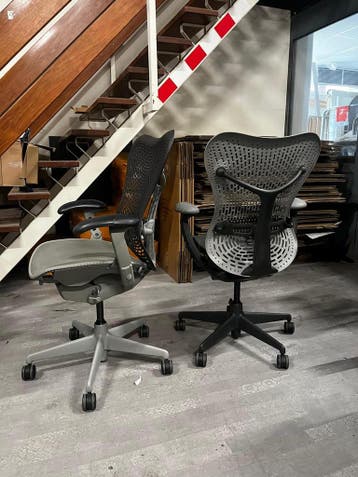 Opgeknapte Herman Miller Mirra bureaustoelen - Incl garantie, Verzenden, Bureaustoel