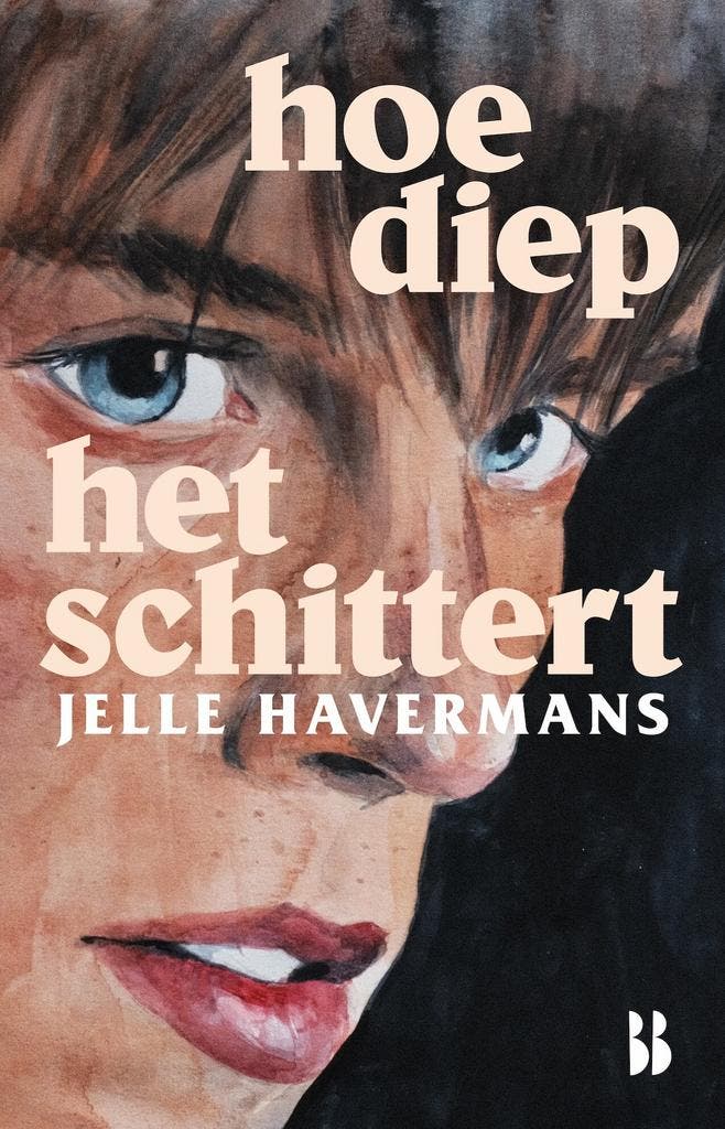 Hoe diep het schittert 9789463495493 Jelle Havermans, Boeken, Romans, Zo goed als nieuw, Verzenden