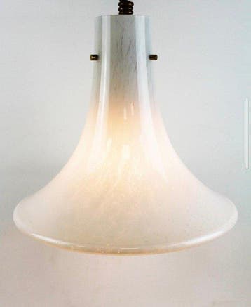 Limburg Glashütte - Hangende plafondlamp - L.4231 - Glas, Antiek en Kunst