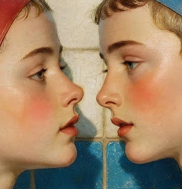 Mr Strange (XX-XXI) - Sister and Brother at Pool