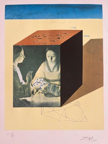 Salvador Dali (1904-1989) - Caring for a Surrealist Watch -