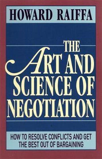 Art & Science Of Negotiation 9780674048133 Howard Raiffa, Verzenden, Gelezen, Howard Raiffa