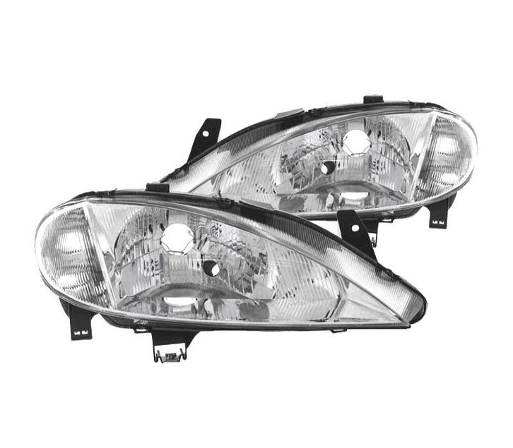 PHARES POUR RENAULT MEGANE I 99-02 H7 + H1, Autos : Pièces & Accessoires, Éclairage, Envoi