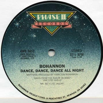 Hamilton Bohannon - Dance, Dance, Dance All Night (Maxi, Verzenden, Gebruikt