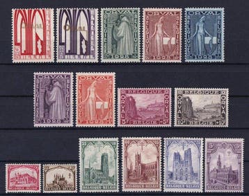 België 1928/1932 - samenstelling reeksen: 1e Orval,