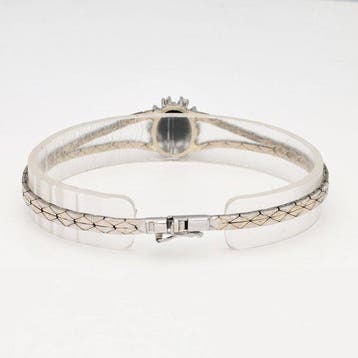 Bracelet - 14 carats Or blanc - Diamant - opale, Bijoux, Sacs & Beauté
