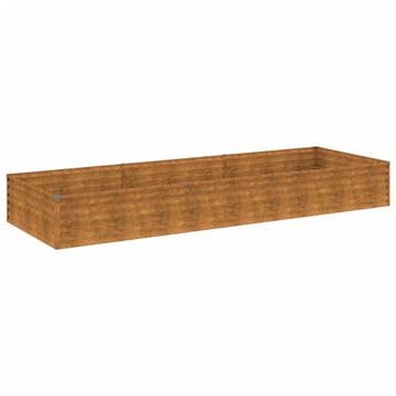Cortenstaal Plantenbak 291cm | Tweede kansje | OP = OP, 100 cm of meer, Verzenden, Zo goed als nieuw, Metaal