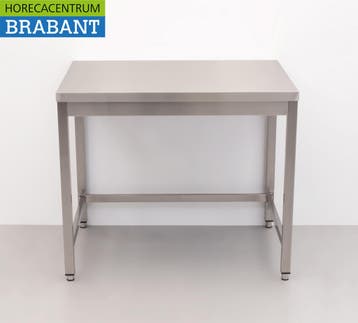 HCB RVS Werktafel Tafel Basic-line 100 x 70 x 85 cm Horeca, Ophalen of Verzenden