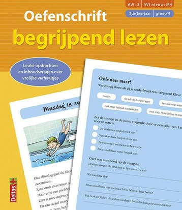 Oefenschrift begrijpend lezen (AVI:3 AVI nieuw: M4) (2de, Boeken, Verzenden, Zo goed als nieuw, Geert Dhooge