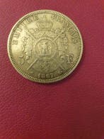 Frankrijk. Napoléon III. 5 Francs 1867-A, Paris (Zonder
