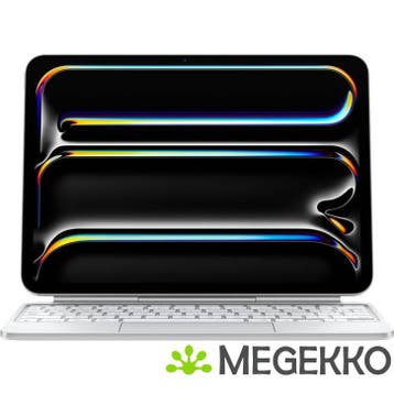 Apple 11  iPad Pro (M4) Magic Keyboard in wit, Verzenden